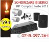 SONORIZARE BISERICI- KIT COMPLET
