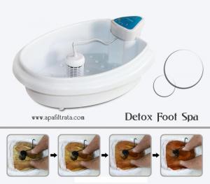Foot spa, detoxifiere prin electroliza apei
