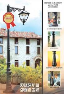 Sisteme de iluminat pentru parcuri si gradini