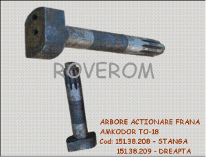 ARBORE ACTIONARE SABOT FRANA AMKODOR TO-18