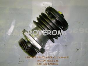 UNITATE VENTILATOR CU 3 CANALE  MOTOR YaMZ-236