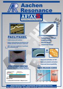 Stent coronarian cu paclitaxel