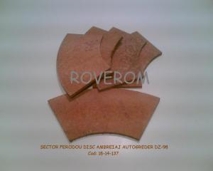 SECTOR FERODOU DISC AMBREIAJ AUTOGREDER DZ-98 (Rusia)