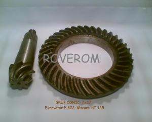 GRUP CONIC 7x37 TELEMAC HT-125; EXCAVATOR P-802