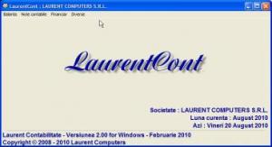 Programul informatic de contabilitate LaurentCont