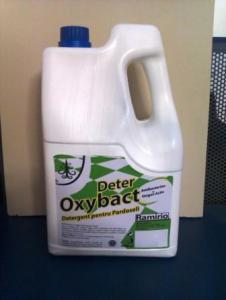 DETER OXYBACT - Detergent antibacterian cu oxigen activ - parfum de pin