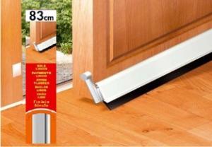 PERIE USA PROFIL ALUMINIU+BANDA CAUCIUC 0.83MX40MM ARGINTIU MAT