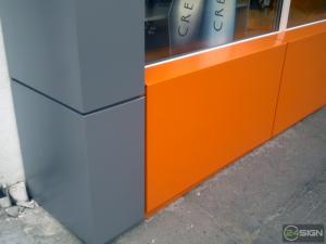 Placare fatade cladiri cu bond - Alucobond