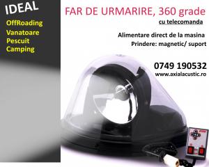 Far urmarire cu telecomanda pentru pescuit, vanatoare, camping