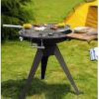 Grill BBQ cu 3 picioare din inox