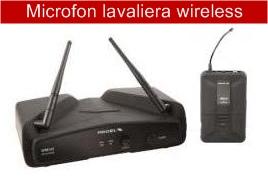 Microfon lavaliera wireless, WM100M