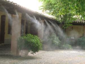racire terase, climatizare exterior, umidificare industriala