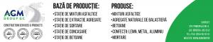 mixturi asfaltice, agregate, betoane, confectii din:  lemn,  metal, aluminiu