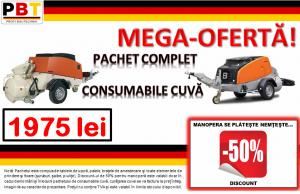Kit consumabile (tabla uzura, pala, brate amestecare) cuva pompa sapa