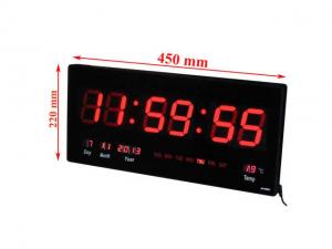 Ceas de perete digital cu led