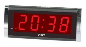 Ceas de birou cu afisaj led si alarma VST-730