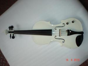 Vioara electrica alba